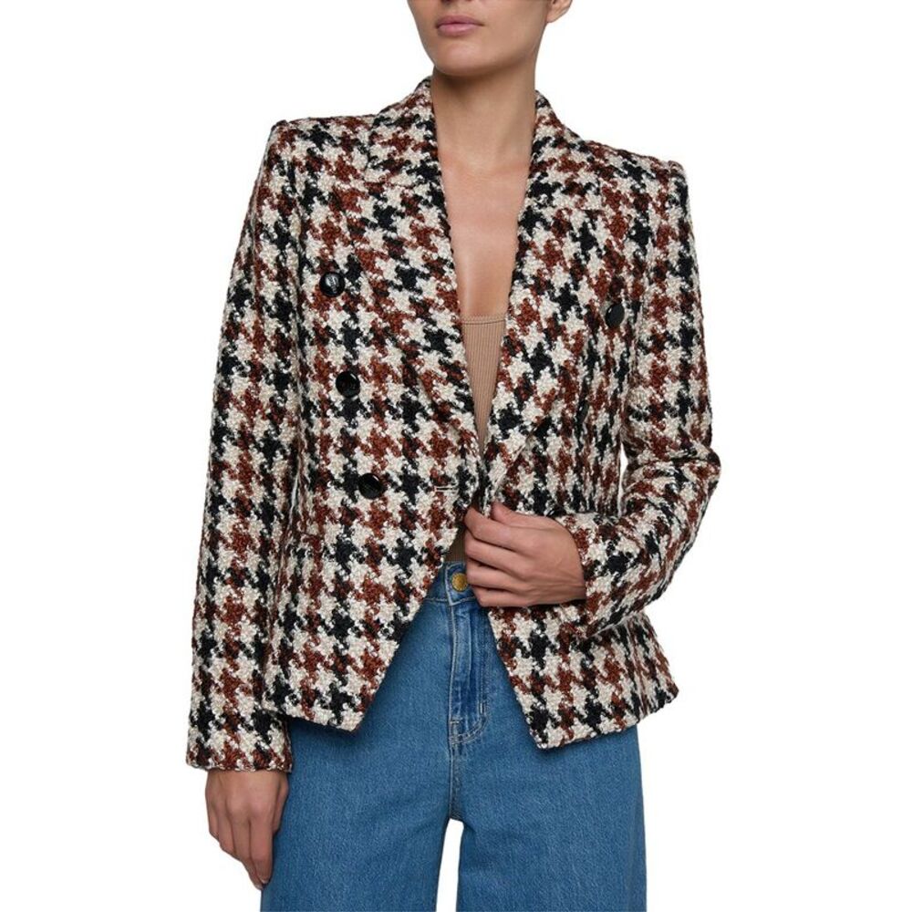 L’Agence Womens  Marie Wool-Blend Blazer